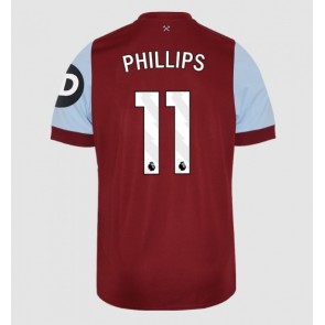 West Ham United Kalvin Phillips #11 Replika Hjemmebanetrøje 2023-24 Kortærmet